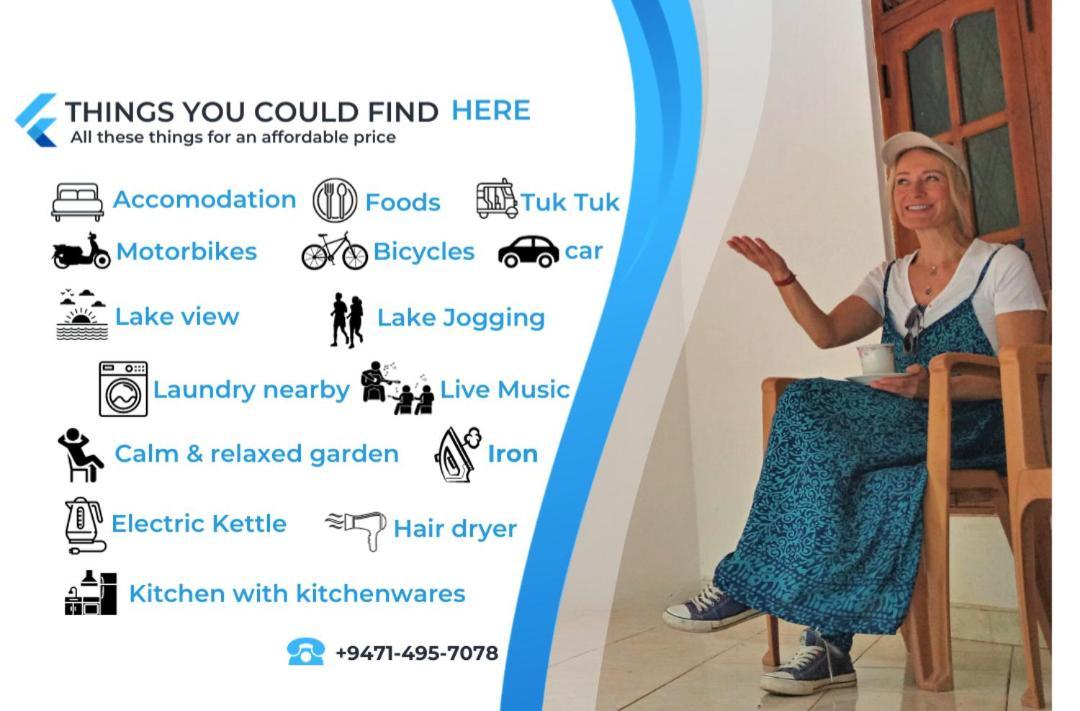 Grand Refuge Bird View Lake Jogging Foods Bikes Tuk Tuk & Free City Tour Guidence Anuradhapura Exterior foto